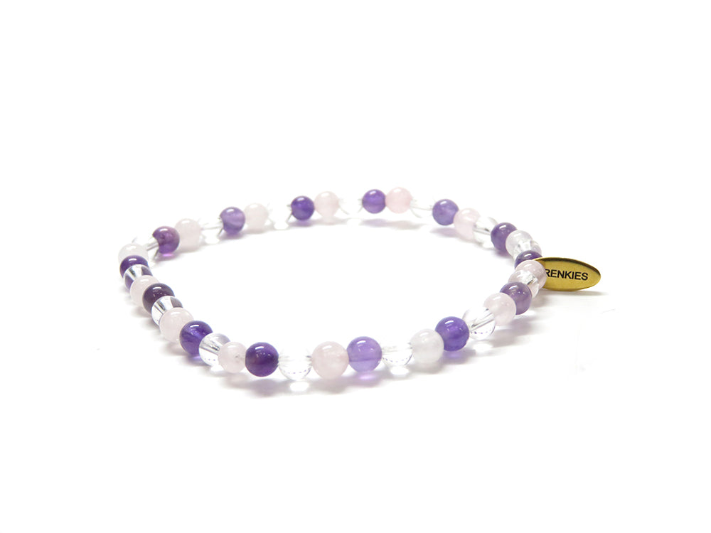 Gouden Driehoek armband (elastisch)