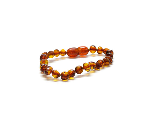 Barnsteen Cognac armband